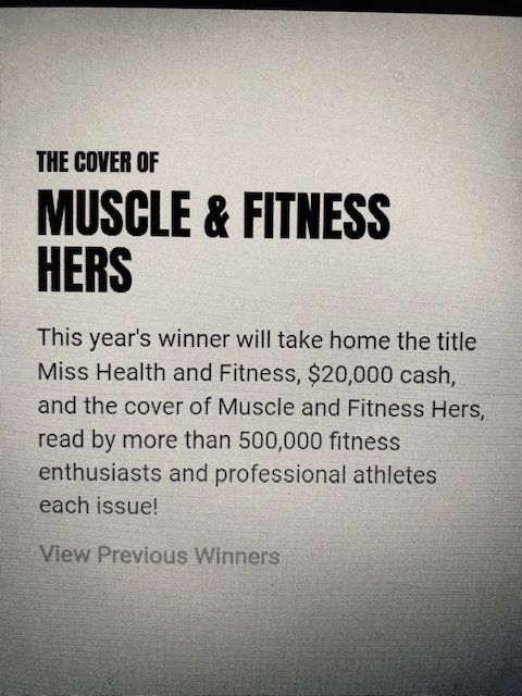 TDFIT fitness competition